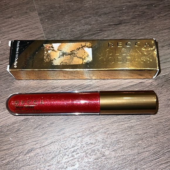 BECCA Other - NIB NWT Becca Volcano Goddess Glow Gloss in Ruby Fire